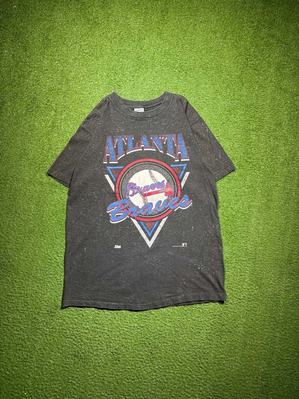 Vintage 1992 Salem Sportswear Atlanta Braves MLB Graphic T-Shirt